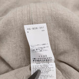 Yohji Yamamoto POUR HOMME HIGH COUNT LINEN ZIP OPEN BLOUSE サイズ3 ジャケット 22SS ベージュ メンズ ヨウジヤマモトプールオム【中古】6-0825M♪