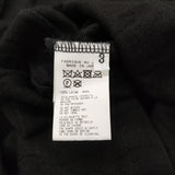 Yohji Yamamoto POUR HOMME HJ-T31-173 サイズ3 ウールニット シワ加工 長袖Ｔシャツ カットソー ロンＴ ブラック メンズ ヨウジヤマモトプールオム【中古】6-0825T♪