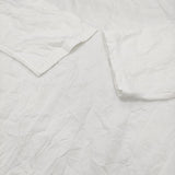 Yohji Yamamoto POUR HOMME シワ加工 コットンポリエステル サイズ3 長袖Ｔシャツ カットソー ロンＴ 25SS ホワイト メンズ ヨウジヤマモトプールオム【中古】6-0825M♪