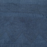 45R/45rpm インディゴ ガーゼ 刺繍 コットン サイズ2 ブラウス シャツ ネイビー レディース フォーティーファイブアールピーエム【中古】6-0908M♪