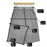 45R/45rpm サイズ1 日本製 イージー ショートパンツ ハーフパンツ ショーツ グレー レディース フォーティーファイブアールピーエム【中古】6-0908S♪