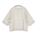 45R/45rpm リネンキュプラツイルTシャツ サイズ0 定価25300円 ブラウス シャツ ベージュ レディース フォーティーファイブアールピーエム【中古】6-0904M♪