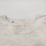 45R/45rpm リネンキュプラツイルTシャツ サイズ0 定価25300円 ブラウス シャツ ベージュ レディース フォーティーファイブアールピーエム【中古】6-0904M♪