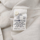 45R/45rpm リネンキュプラツイルTシャツ サイズ0 定価25300円 ブラウス シャツ ベージュ レディース フォーティーファイブアールピーエム【中古】6-0904M♪