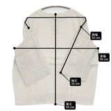 45R/45rpm リネンキュプラツイルTシャツ サイズ0 定価25300円 ブラウス シャツ ベージュ レディース フォーティーファイブアールピーエム【中古】6-0904M♪