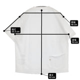 45R/45rpm 908オーシャンTシャツ サイズ1 コットン 日本製 半袖Ｔシャツ カットソー ホワイト レディース フォーティーファイブアールピーエム【中古】6-0904S♪