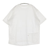45R/45rpm 908オーシャンTシャツ 定価8800円 サイズ2 コットン 日本製 半袖Ｔシャツ カットソー ホワイト レディース フォーティーファイブアールピーエム【中古】6-0904S♪