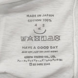 45R/45rpm 908オーシャン長袖T 定価11000円 コットン 長袖Ｔシャツ カットソー ロンＴ ホワイト レディース フォーティーファイブアールピーエム【中古】6-0904M♪