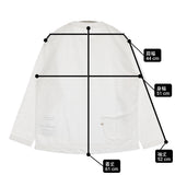 45R/45rpm 908オーシャン長袖T 定価11000円 コットン 長袖Ｔシャツ カットソー ロンＴ ホワイト レディース フォーティーファイブアールピーエム【中古】6-0904M♪