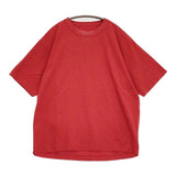 45R/45rpm 908オーシャンTシャツ サイズ2 コットン 日本製 半袖Ｔシャツ カットソー レッド レディース フォーティーファイブアールピーエム【中古】6-0904S♪