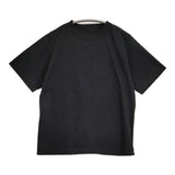 45R/45rpm 908 45星Tシャツ サイズ2 定価9900円 コットン 日本製 半袖Ｔシャツ カットソー ブラック レディース フォーティーファイブアールピーエム【中古】6-0904S♪