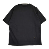 45R/45rpm 908 45星Tシャツ サイズ2 定価9900円 コットン 日本製 半袖Ｔシャツ カットソー ブラック レディース フォーティーファイブアールピーエム【中古】6-0904S♪