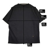 45R/45rpm 908 45星Tシャツ サイズ2 定価9900円 コットン 日本製 半袖Ｔシャツ カットソー ブラック レディース フォーティーファイブアールピーエム【中古】6-0904S♪