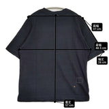 45R/45rpm 天竺の90845星半袖Tシャツ(インディゴ) サイズ3 半袖Ｔシャツ カットソー ネイビー 濃紺 レディース フォーティーファイブアールピーエム【中古】6-0904S♪