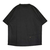 45R/45rpm 908オーシャンTシャツ サイズ1 コットン 日本製 半袖Ｔシャツ カットソー ブラック レディース フォーティーファイブアールピーエム【中古】6-0904S♪