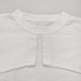45R/45rpm 908オーシャン長袖T 定価13200円 コットン 日本製 長袖Ｔシャツ カットソー ロンＴ ホワイト レディース フォーティーファイブアールピーエム【中古】6-0904M♪
