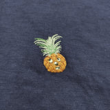 45R/45rpm 葉山ものがたり 刺繍 908オーシャン長袖T 長袖Ｔシャツ カットソー ロンＴ ネイビー レディース フォーティーファイブアールピーエム【中古】6-0904M♪