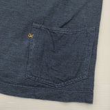 45R/45rpm インディゴ 908オーシャン長袖T コットン 日本製 長袖Ｔシャツ カットソー ロンＴ ネイビー 濃紺 レディース フォーティーファイブアールピーエム【中古】6-0904M♪
