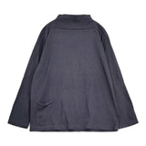 45R/45rpm 908馬モックTシャツ 長袖Ｔシャツ カットソー ロンＴ ネイビー レディース フォーティーファイブアールピーエム【中古】6-0908M♪
