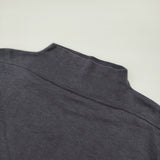 45R/45rpm 908馬モックTシャツ 長袖Ｔシャツ カットソー ロンＴ ネイビー レディース フォーティーファイブアールピーエム【中古】6-0908M♪
