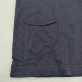 45R/45rpm 908馬モックTシャツ 長袖Ｔシャツ カットソー ロンＴ ネイビー レディース フォーティーファイブアールピーエム【中古】6-0908M♪