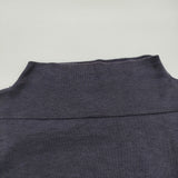 45R/45rpm 908馬モックTシャツ 長袖Ｔシャツ カットソー ロンＴ ネイビー レディース フォーティーファイブアールピーエム【中古】6-0908M♪