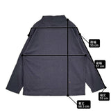 45R/45rpm 908馬モックTシャツ 長袖Ｔシャツ カットソー ロンＴ ネイビー レディース フォーティーファイブアールピーエム【中古】6-0908M♪
