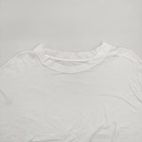 45R/45rpm シアー ドロップショルダー コットン 日本製 サイズ2 長袖Ｔシャツ カットソー ロンＴ ホワイト レディース フォーティーファイブアールピーエム【中古】6-0904M♪