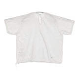 45R/45rpm レースde天竺Tシャツ 定価19800円 半袖Ｔシャツ カットソー ホワイト レディース フォーティーファイブアールピーエム【中古】6-0908S♪