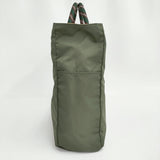 NOMADIS SAC2 16mm-6S ノマディスサック 定価17600円 リバーシブル トートバッグ 26SS ベージュ×グリーン レディース ノマディス【中古】6-0825G♪