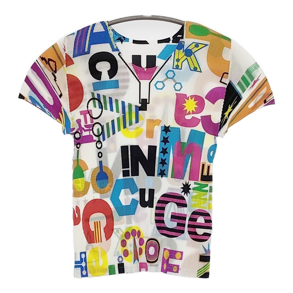 PLEATS PLEASE ISSEY MIYAKE 総柄 マルチカラー pp81FK392 プリーツ