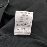 evam eva linen cotton long vest リネンコットンロングベスト サイズM E251T034 ジレ 定価38500円 ベスト 25SS sumi ブラック レディース エヴァムエヴァ【中古】6-0825M♪