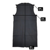 evam eva linen cotton long vest リネンコットンロングベスト サイズM E251T034 ジレ 定価38500円 ベスト 25SS sumi ブラック レディース エヴァムエヴァ【中古】6-0825M♪