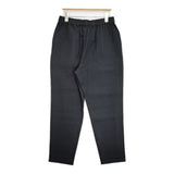 evam eva linen cotton tuck pants リネンコットンタックパンツ E251T035 定価30800円 イージー パンツ 25SS sumi ブラック レディース エヴァムエヴァ【中古】6-0825M♪