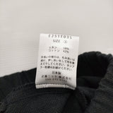 evam eva linen cotton tuck pants リネンコットンタックパンツ E251T035 定価30800円 イージー パンツ 25SS sumi ブラック レディース エヴァムエヴァ【中古】6-0825M♪