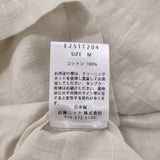 evam eva shadow check gathered pullover シャドウチェックギャザープルオーバー E251T204 コットン 定価25300円 ブラウス 25SS アンティークホワイト レディース エヴァムエヴァ【中古】6-0825M♪