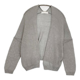 evam eva dry silk cardigan E251K146 ドライシルクカーディガン ニット 羽織り 定価28600円 カーディガン 25SS グレー レディース エヴァムエヴァ【中古】6-0825M♪