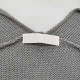 evam eva dry silk cardigan E251K146 ドライシルクカーディガン ニット 羽織り 定価28600円 カーディガン 25SS グレー レディース エヴァムエヴァ【中古】6-0825M♪
