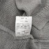evam eva dry silk cardigan E251K146 ドライシルクカーディガン ニット 羽織り 定価28600円 カーディガン 25SS グレー レディース エヴァムエヴァ【中古】6-0825M♪