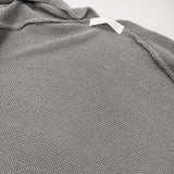 evam eva dry silk cardigan E251K146 ドライシルクカーディガン ニット 羽織り 定価28600円 カーディガン 25SS グレー レディース エヴァムエヴァ【中古】6-0825M♪