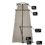 evam eva linen all-in-one リネンオールインワン サロペット E251T230 定価47300円 オールインワン ツナギ 25SS sage グレージュ レディース エヴァムエヴァ【中古】6-0825S♪