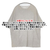 vie evam eva リネンニットチュニック V231K946 七分袖 チュニック グレー レディース ヴィー エヴァムエヴァ【中古】6-0831S◎