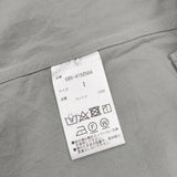 MHL. 24SS WASHED COTTON SHIRTING オープンカラー 定価20900円 サイズ1 595-4152504 半袖シャツ ライトグリーン レディース エムエイチエル【中古】6-0831S◎