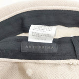 ANTEPRIMA 4AN37478 ラインストーン ドット サイズM～S 帽子 ベレー帽 ベージュ レディース アンテプリマ【中古】6-1004T◎