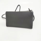 Aeta SHOULDER TOTE XS ショルダートート レザー 牛革 定価26400円 PG19 ショルダーバッグ ブラック レディース アエタ【中古】6-0825G♪