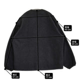 Graphpaper Tri-Spin Loop Cardigan GU243-10051 定価52800円 ジャケット カーディガン 24AW ブラック メンズ グラフペーパー【中古】6-0925T♪