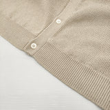 Graphpaper Linen Solotex Loose Rib Cardigan サイズ3 定価33000円 GU251-80120 カーディガン 25SS ベージュ メンズ グラフペーパー【中古】6-0825M♪