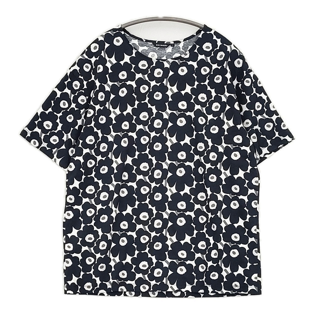 marimekko unikko ウニッコ 52184-1-46252 コットン Sサイズ 半袖T