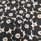 marimekko unikko ウニッコ 52184-1-46252 コットン Sサイズ 半袖Ｔシャツ カットソー ネイビー ホワイト レディース マリメッコ【中古】6-0831S◎