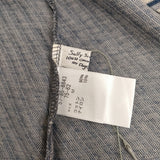 Sally Scott 新品 ストライプ 57-85-8843 コットンナイロン サイズM 半袖Ｔシャツ カットソー ブルー グレー レディース サリースコット【中古】6-0831S◎